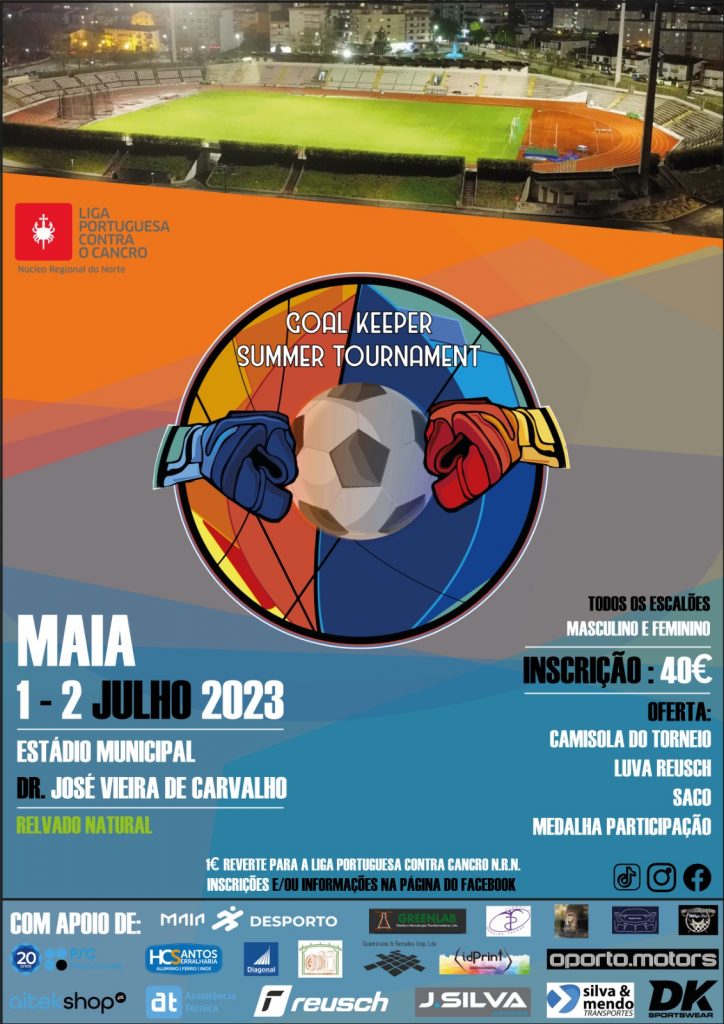 Cartaz Goal Keeper Summer Tournament Maia