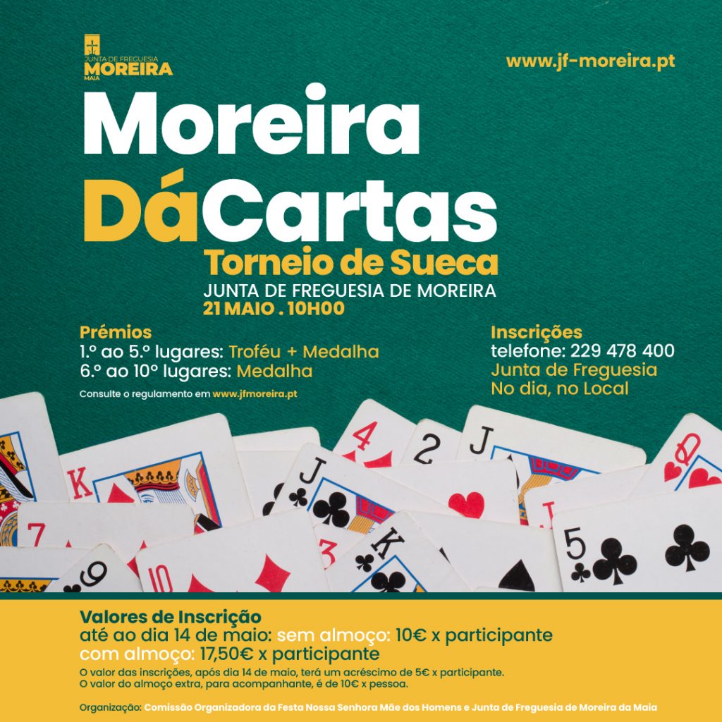 Moreira dá cartas” desafia-o a jogar sueca